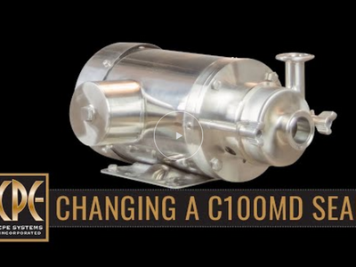 How to change a C100MD Centrifugal Pump Seal