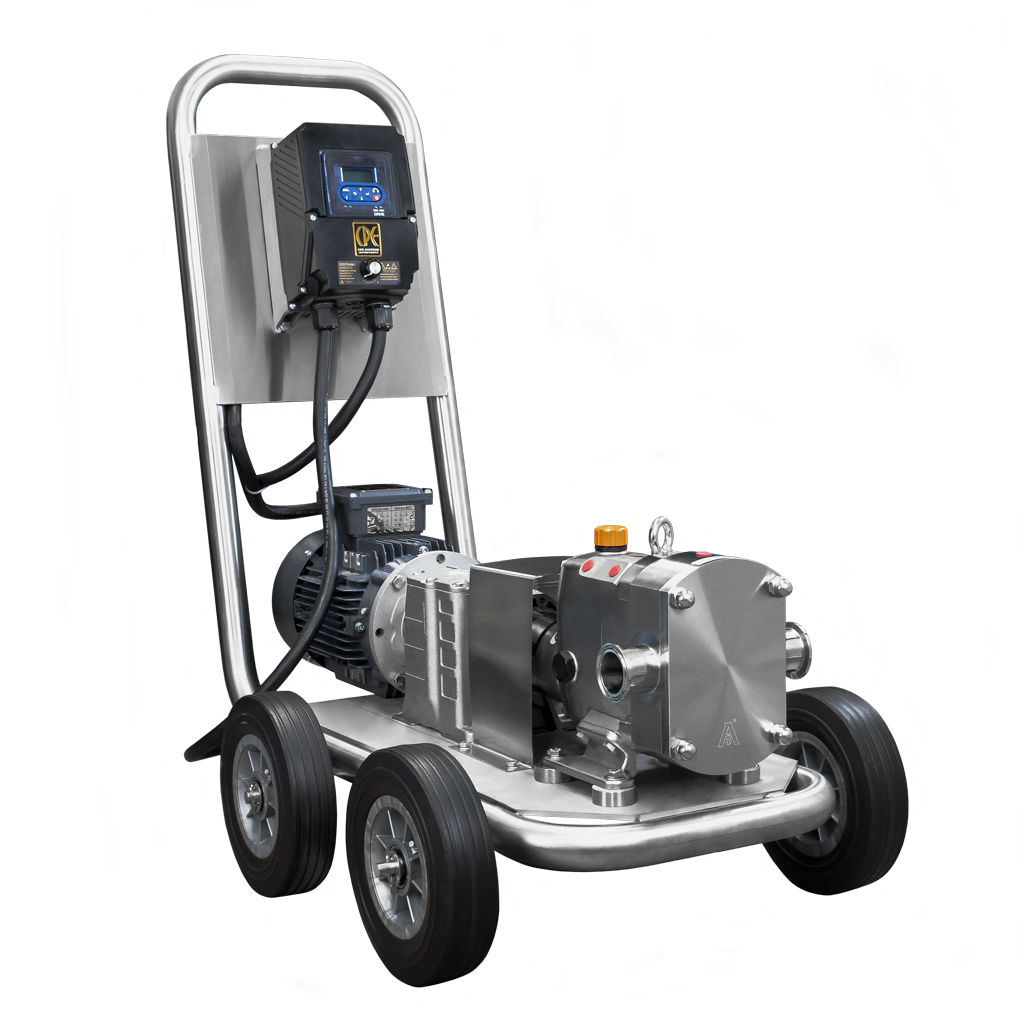 QL Rotary Lobe Portable Pump Assembly