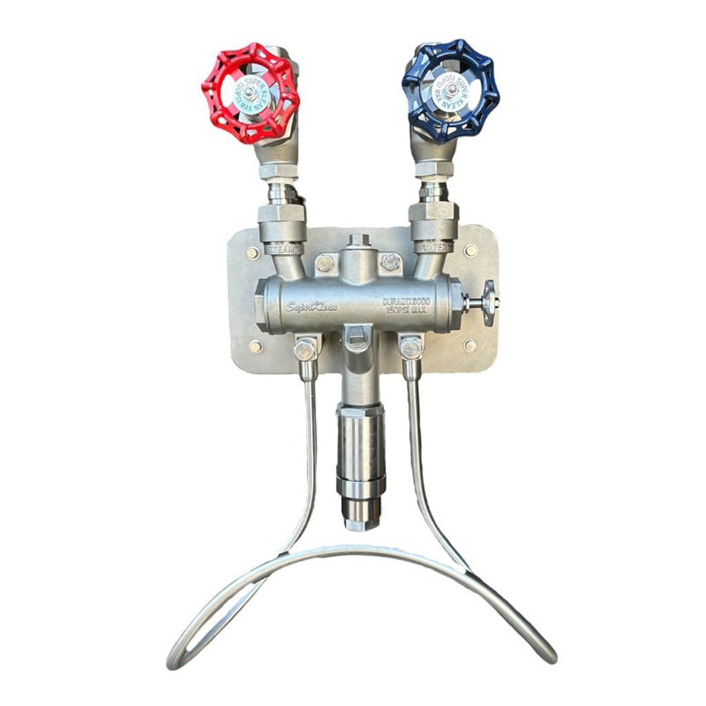 Thermostatic Temperature-Limiting Steam & Cold Water Mixing Station