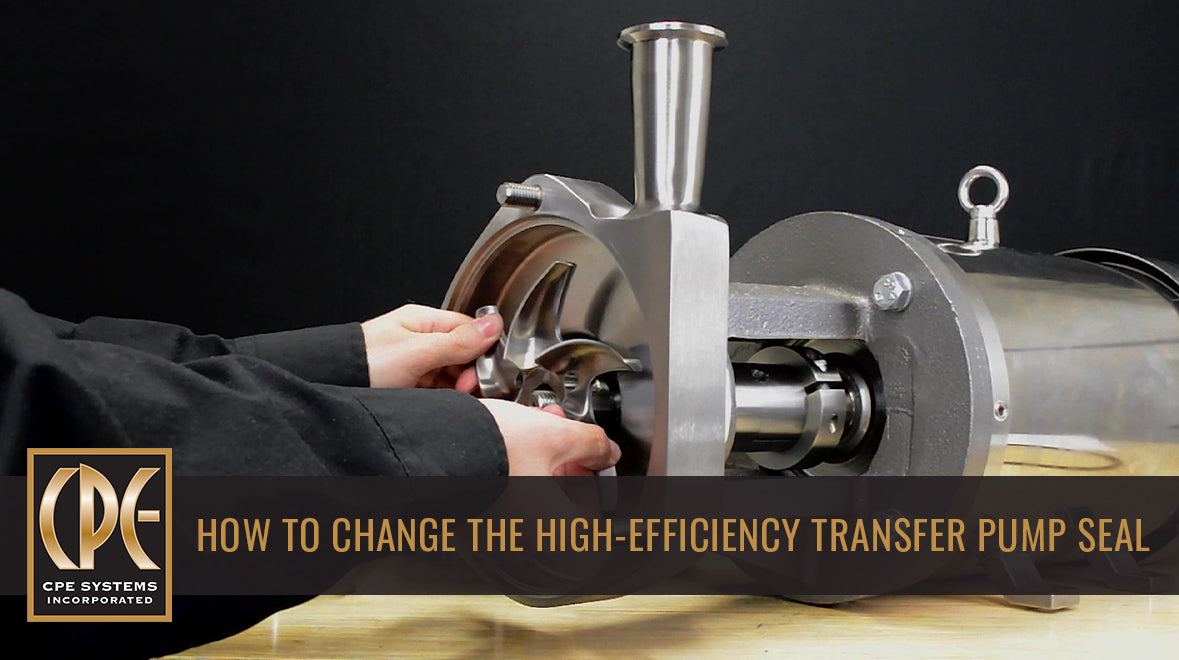 How to Change the Seal on the High-Efficiency Transfer Pump