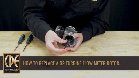 How To Replace a G2 Turbine Flow Meter Rotor