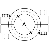 13MHP - High Pressure Bolted Tri-Clamp