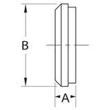 16A - Plain Bevel Seat Solid End Cap