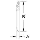 16AMP-SGL - Sight Glass End Cap