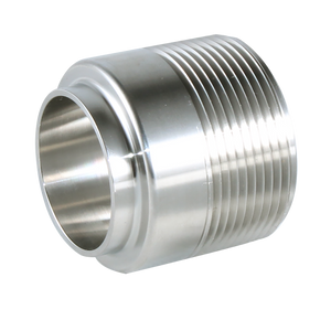 19WB - Butt-Weld X Male NPT Adapter - Machine Finish
