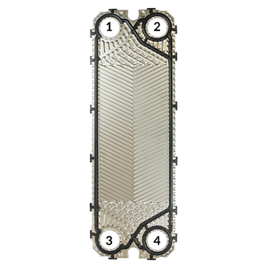 Flow Plate with Gasket for CPE60H