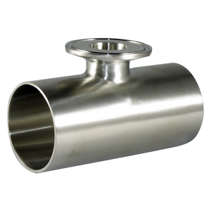 7RWWMS - Weld X Weld X Tri-Clamp Short Outlet Reducing Tee - Polished