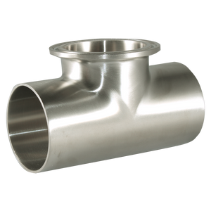 7WWMS - Weld X Weld X Tri-Clamp Short Outlet Tee - Polished