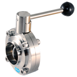 Butt-Weld Butterfly Valve - Pull Handle