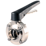 Butt-Weld Butterfly Valve - Plastic Trigger Handle