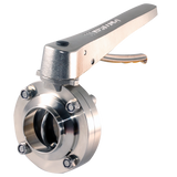 Butt-Weld Butterfly Valve - Stainless Trigger Handle