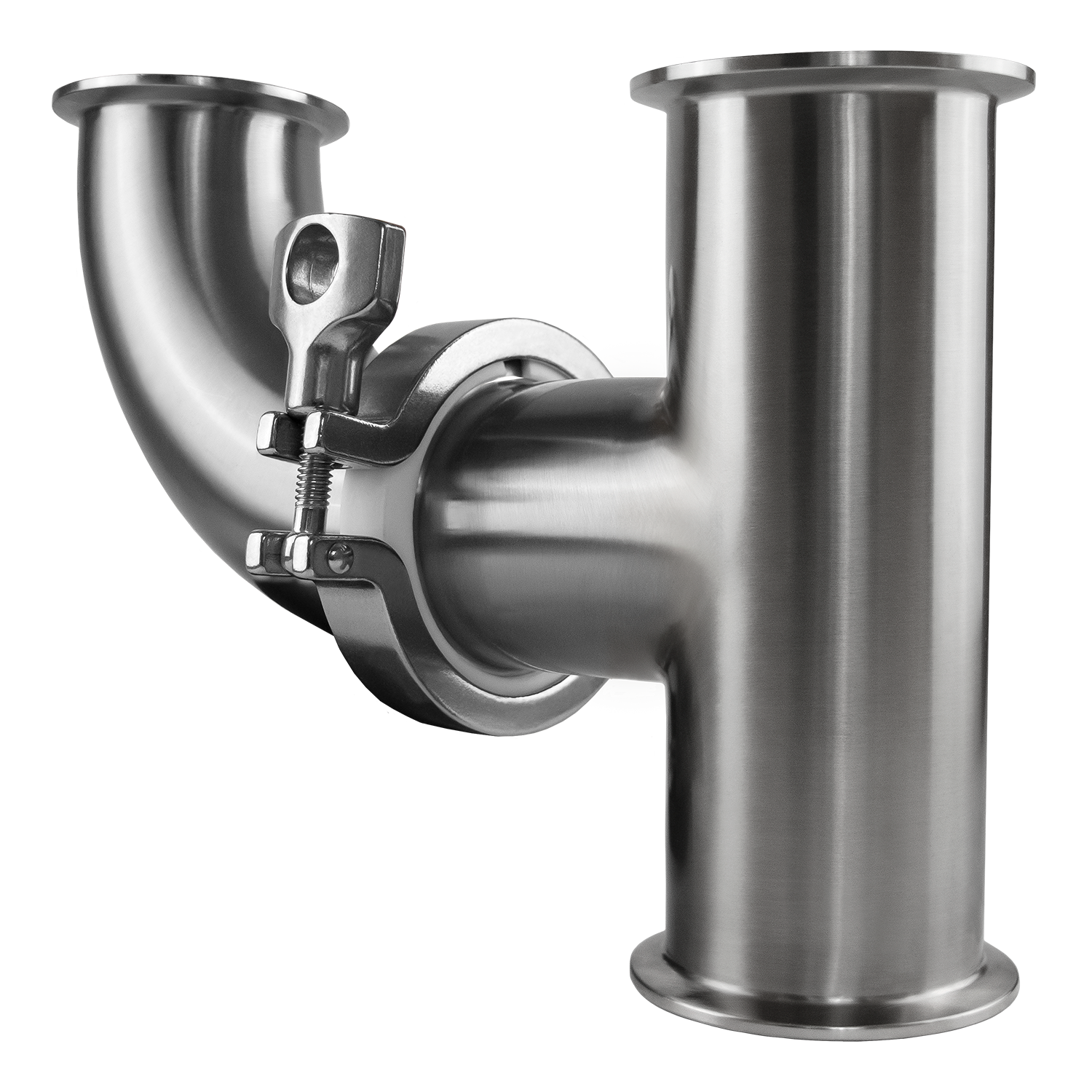 A12MPS - Swivel Joint Tri-Clamp Assembly