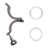 A12MPS - Swivel Joint Tri-Clamp Assembly