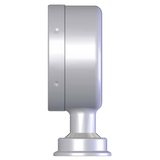 3-1/2” (90mm) Sani-Flow Pressure Gauge with Bottom Mount